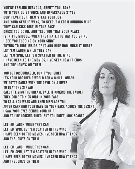 lyrics to brandy|brandi carlile song lyrics.